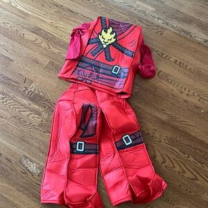 Kids small Ninjago red ninja Kai